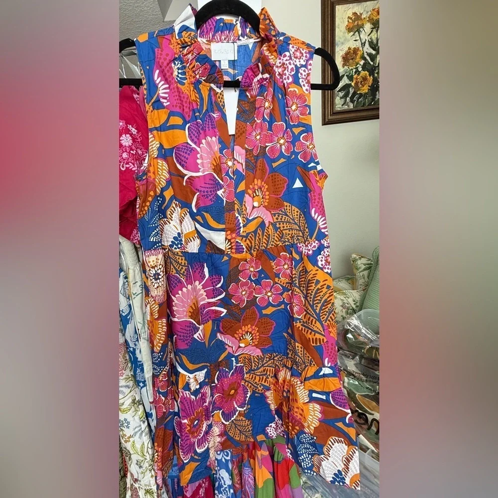 SugarLips Eveline Floral Gemmely Shift Mini Dress - Picture 7 of 7